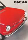 DAF 44 Sedan sales brochure cover 1970